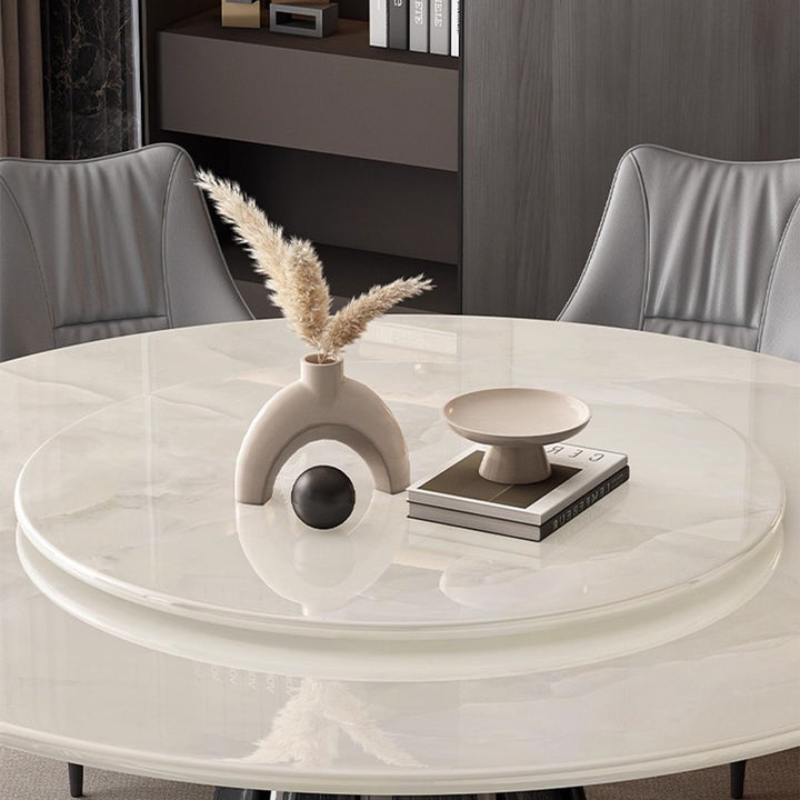 MAS-3461 Masdio Modern Round Marble Dining Table