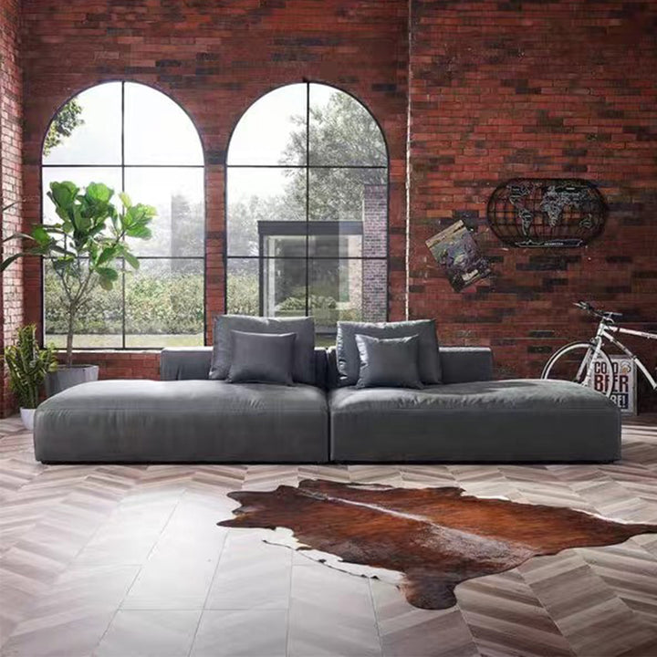 MAS-3464 Masdio Modern Leather Sofa