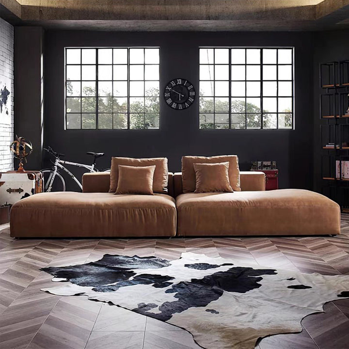 MAS-3464 Masdio Modern Leather Sofa