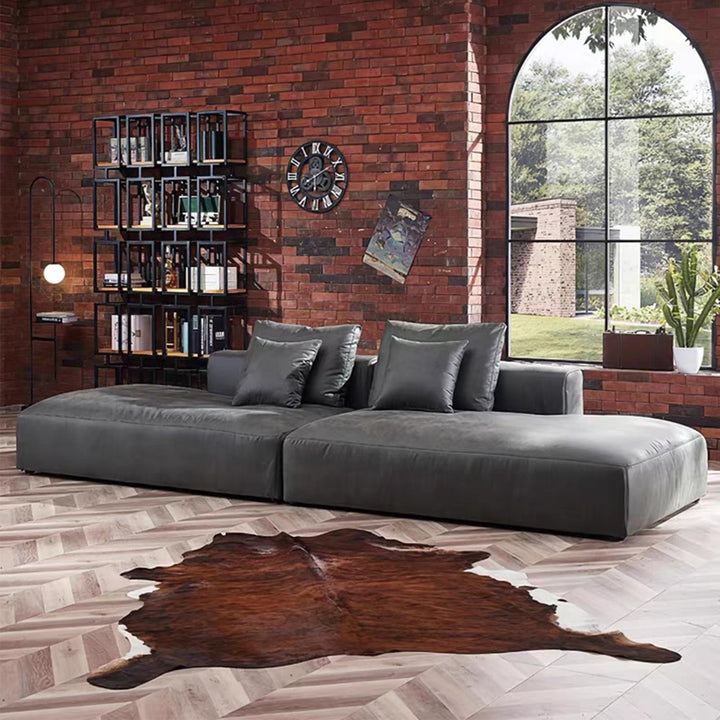 MAS-3464 Masdio Modern Leather Sofa