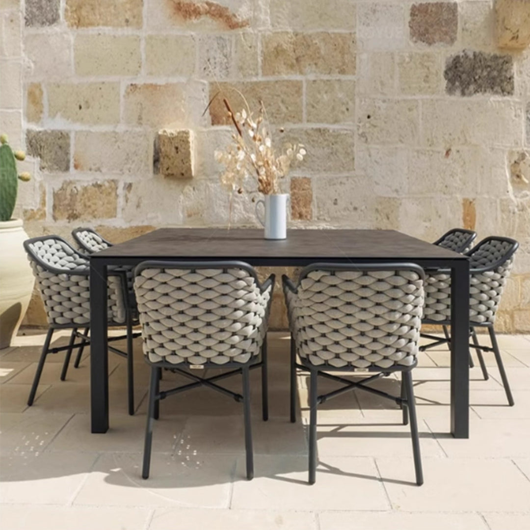 MAS-3466 Masdio Modern Rattan Outdoor Dining Chair