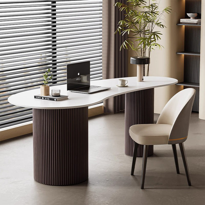 MAS-3466 Masdio Modern Sintered Stone Study Table