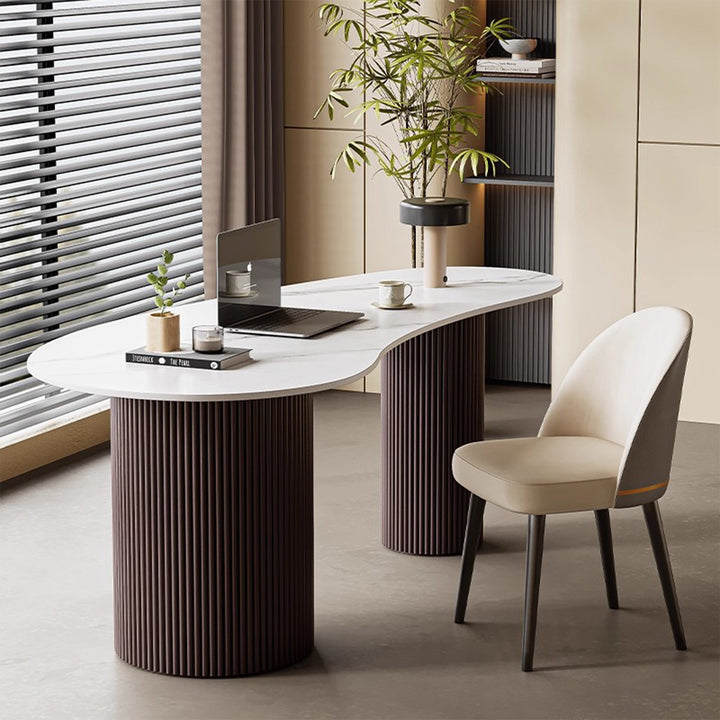 MAS-3466 Masdio Modern Sintered Stone Study Table