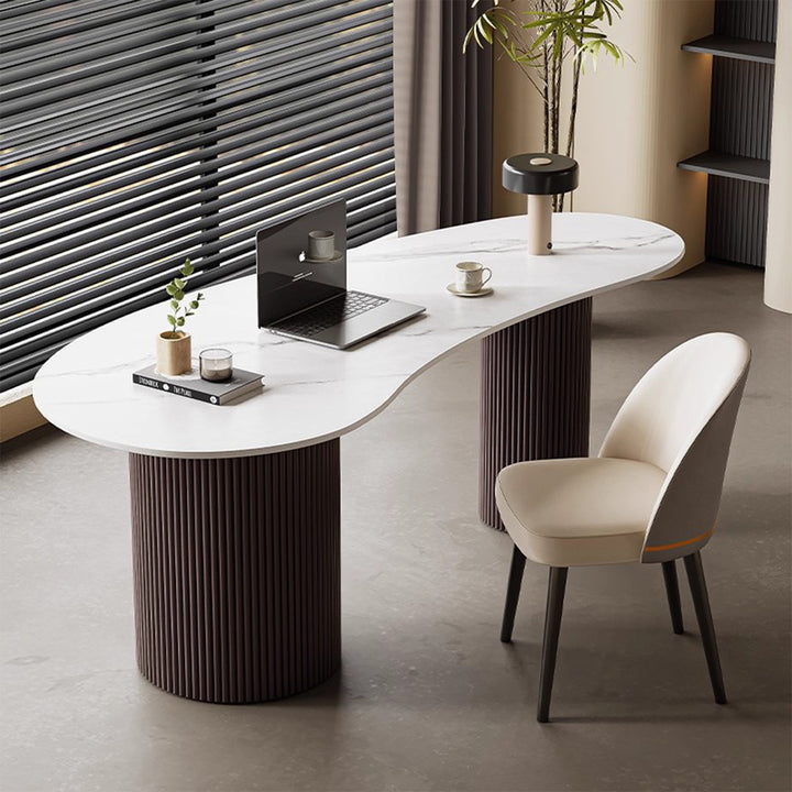 MAS-3466 Masdio Modern Sintered Stone Study Table