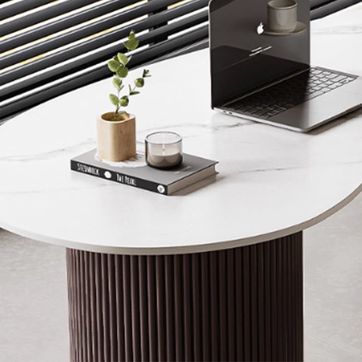 MAS-3466 Masdio Modern Sintered Stone Study Table