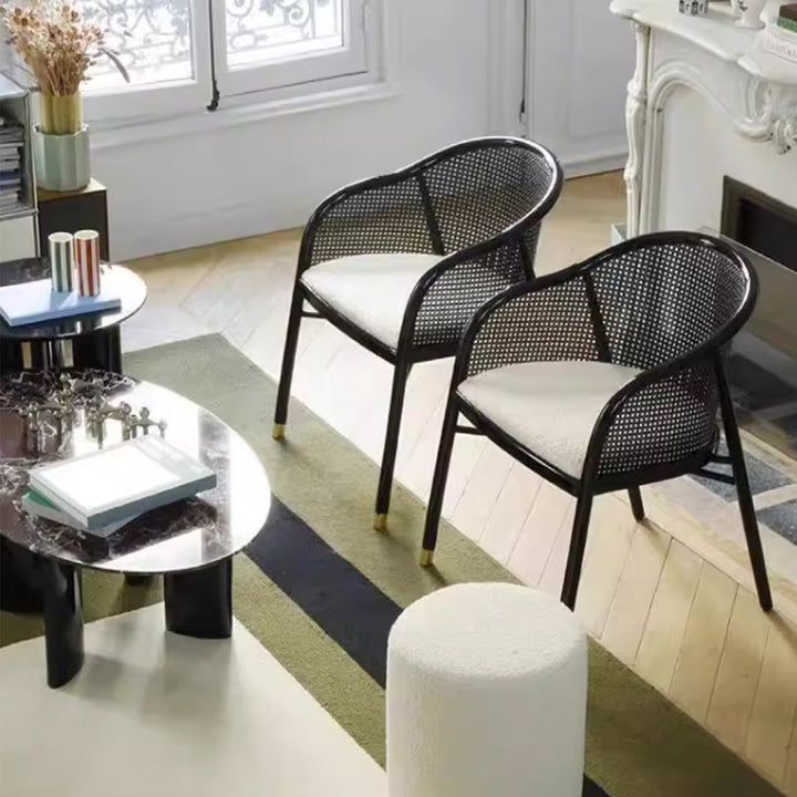 MAS-3471 Masdio Mid-Century Rattan Dining Chair