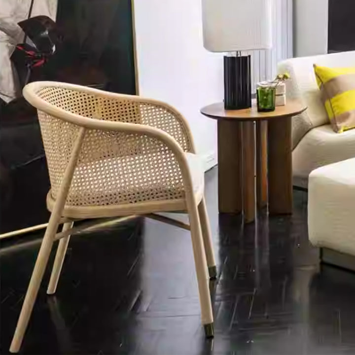 MAS-3471 Masdio Mid-Century Rattan Dining Chair