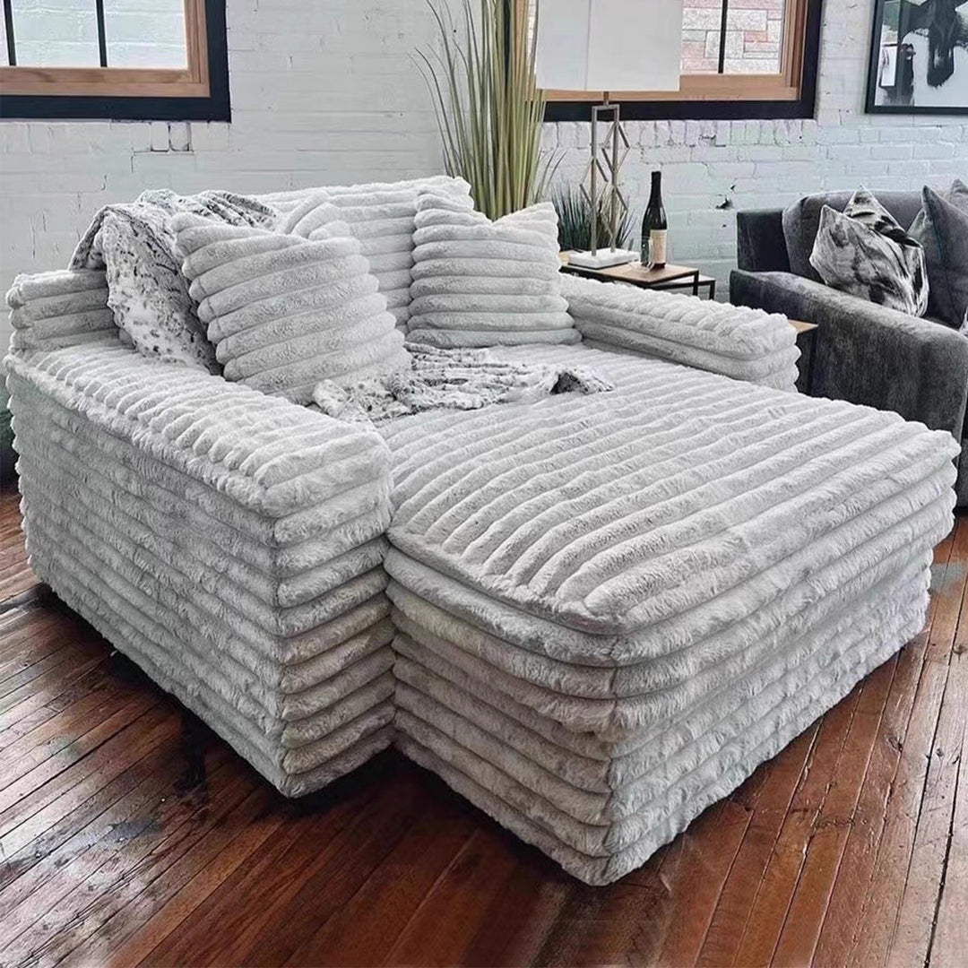 MAS-3471 Masdio Scandinavian Modular Fabric Sofa