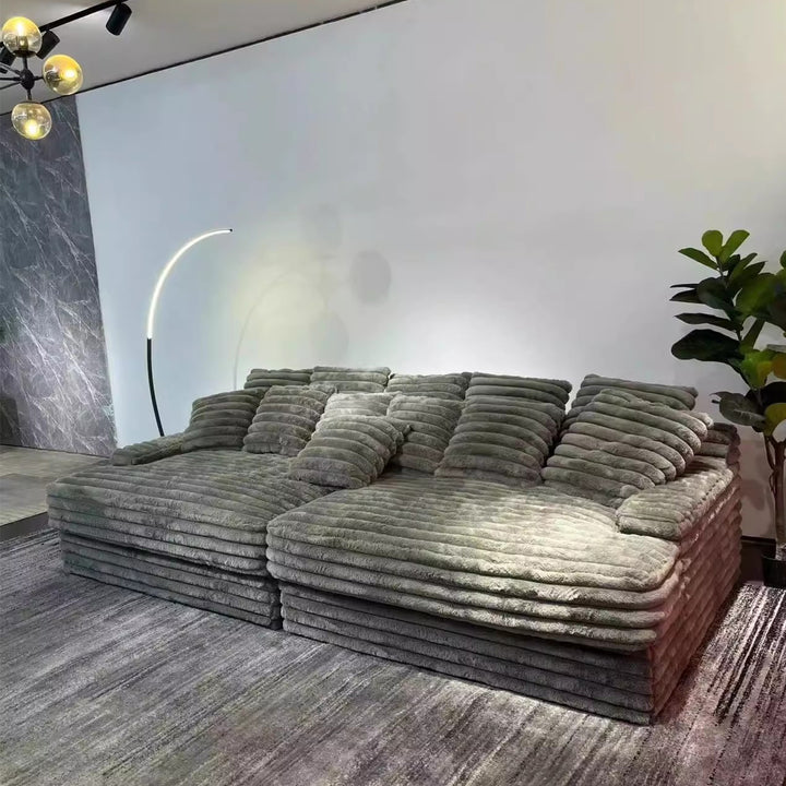 MAS-3471 Masdio Scandinavian Modular Fabric Sofa