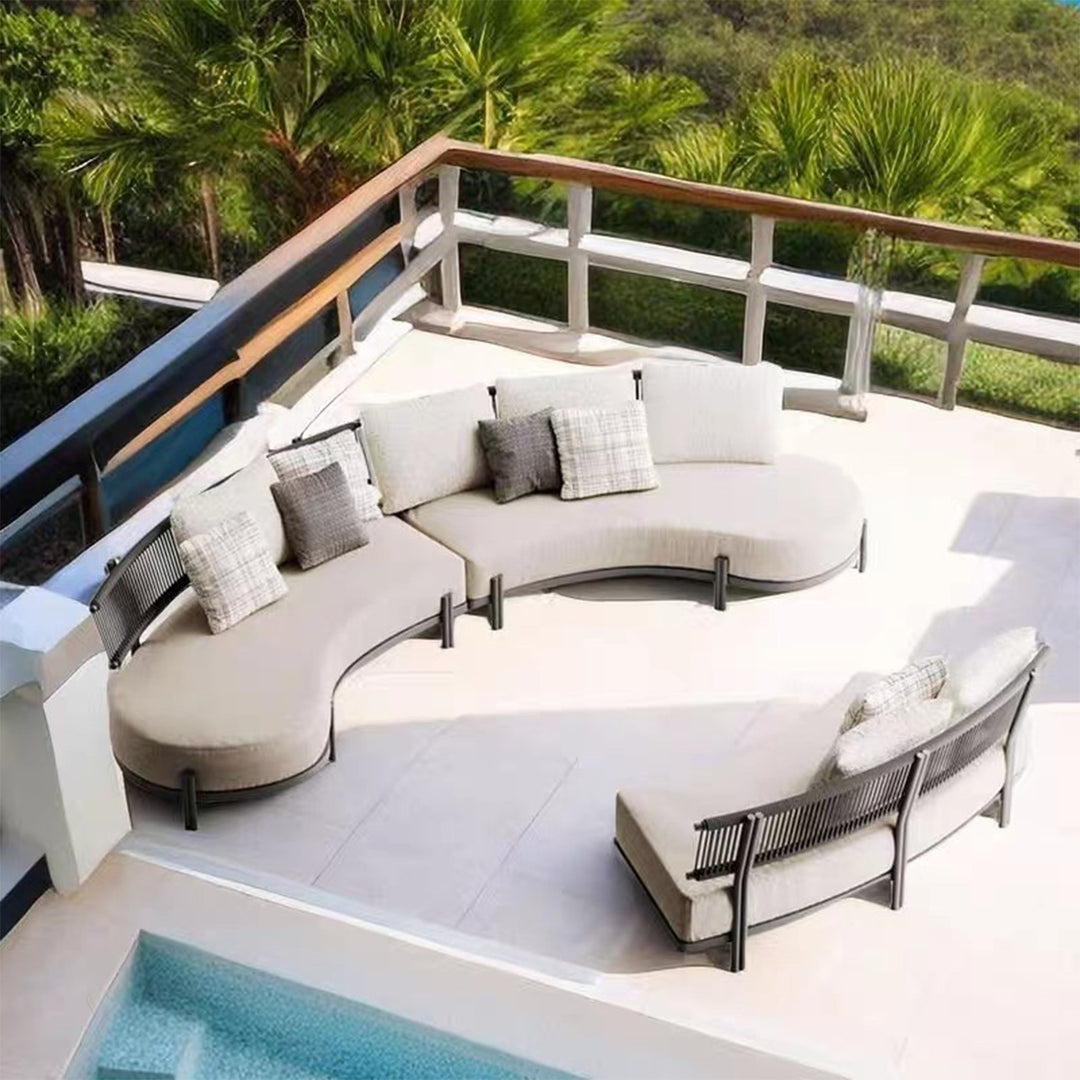 MAS-3472 Masdio Modern Outdoor Rattan Sofa