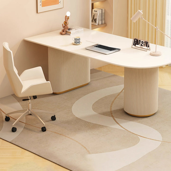MAS-3472 Masdio Modern Sintered Stone Study Desk