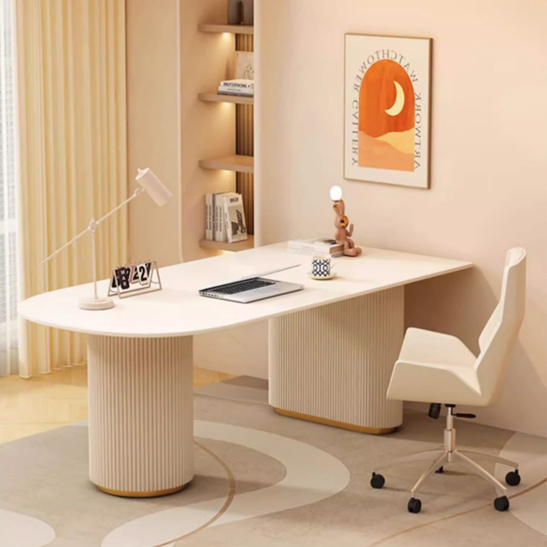 MAS-3472 Masdio Modern Sintered Stone Study Desk