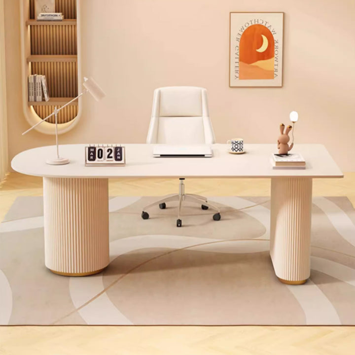 MAS-3472 Masdio Modern Sintered Stone Study Desk