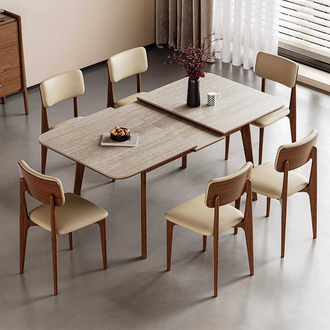 MAS-3473 Masdio Modern Extendable Sintered Stone Dining Table