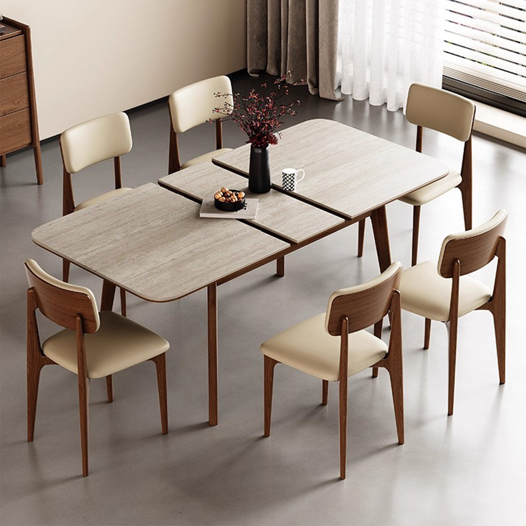 MAS-3473 Masdio Modern Extendable Sintered Stone Dining Table