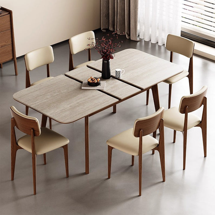 MAS-3473 Masdio Modern Extendable Sintered Stone Dining Table