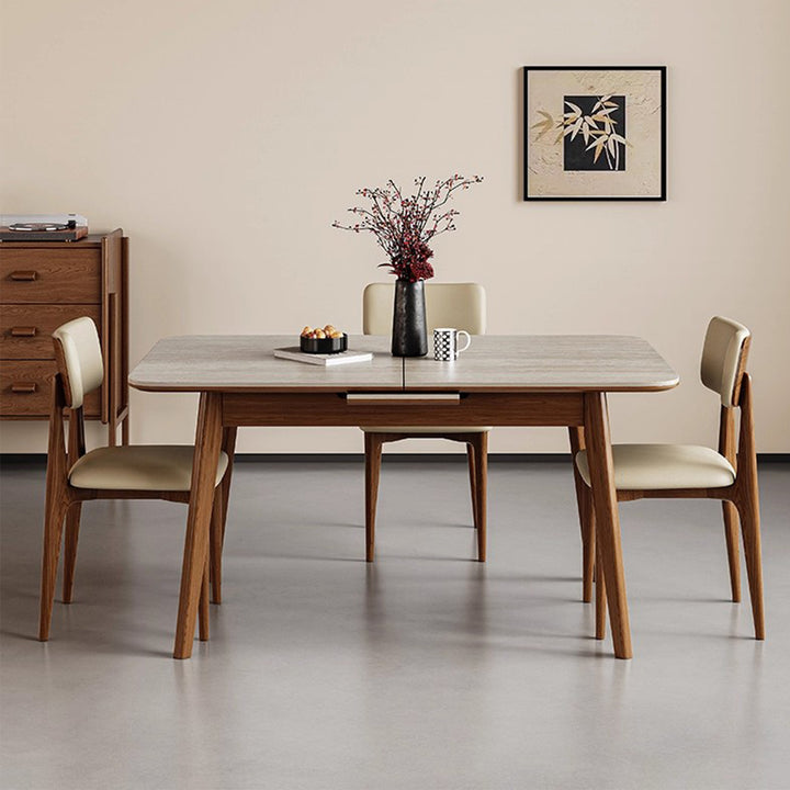 MAS-3473 Masdio Modern Extendable Sintered Stone Dining Table