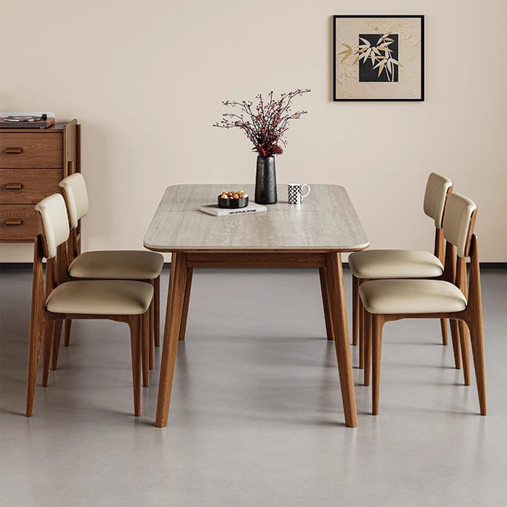 MAS-3473 Masdio Modern Extendable Sintered Stone Dining Table