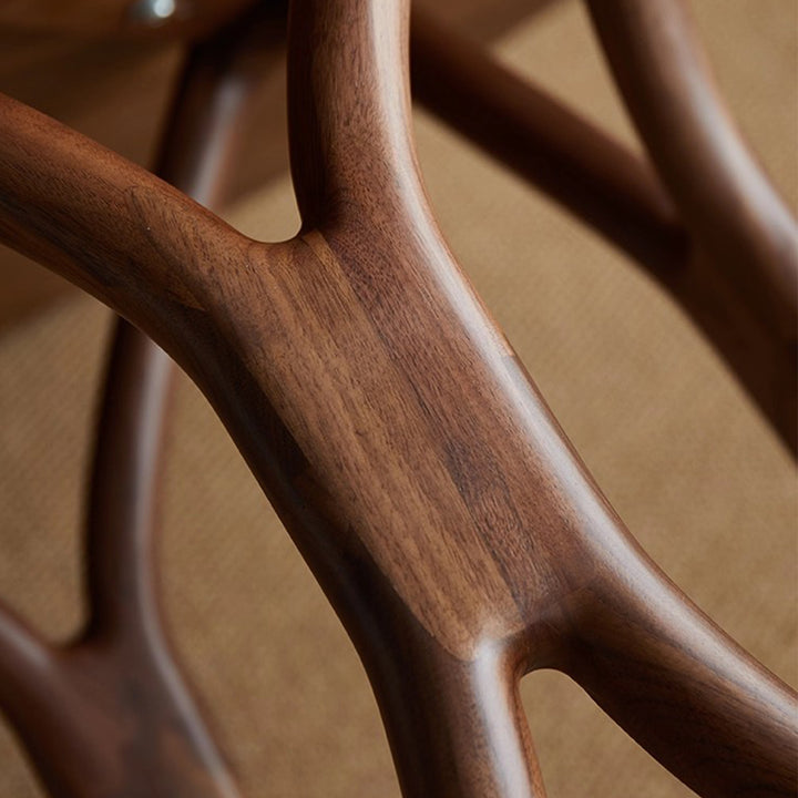 MAS-3474 Masdio Modern Round Solid Wood Dining Table