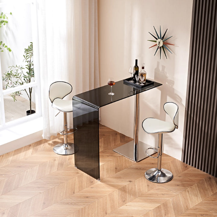 MAS-3477 Masdio Modern Glass Bar Table