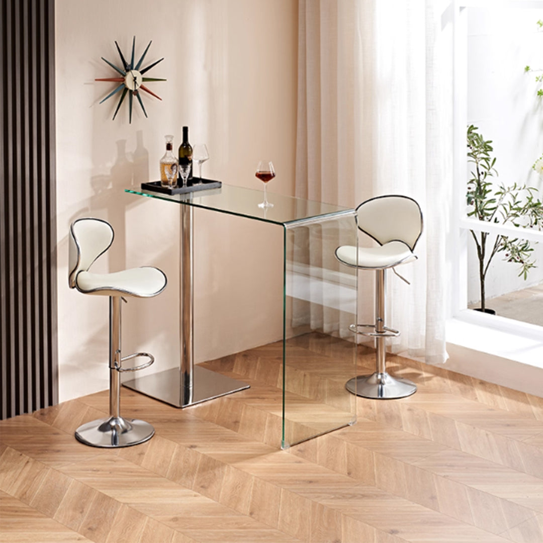 MAS-3477 Masdio Modern Glass Bar Table