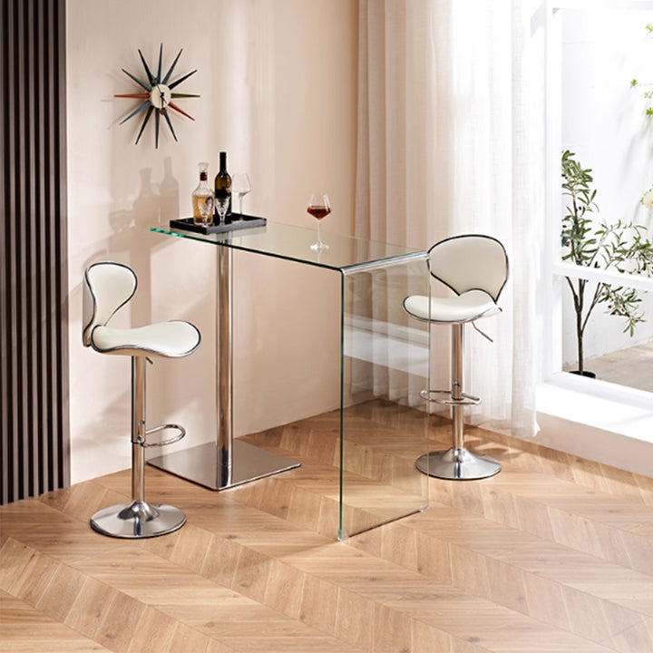 MAS-3477 Masdio Modern Glass Bar Table