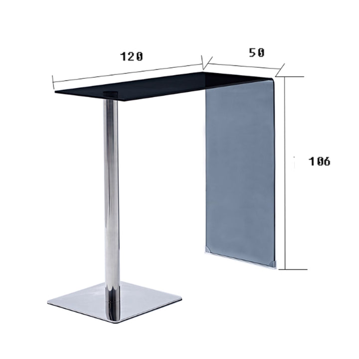MAS-3477 Masdio Modern Glass Bar Table