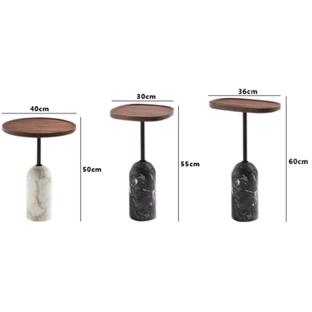 MAS-3477 Masdio Modern Marble Side Table