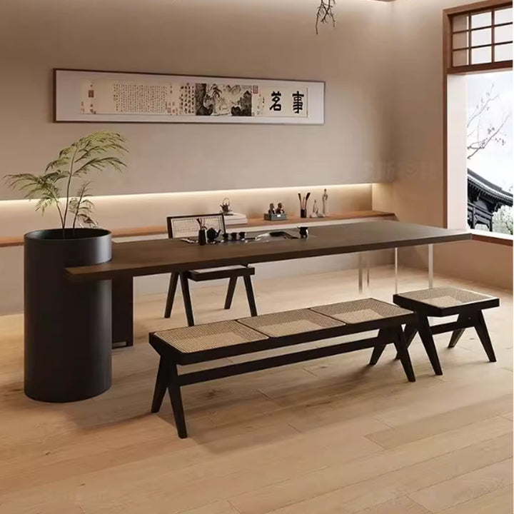 MAS-3477 Masdio Oriental Solid Wood Dining Table