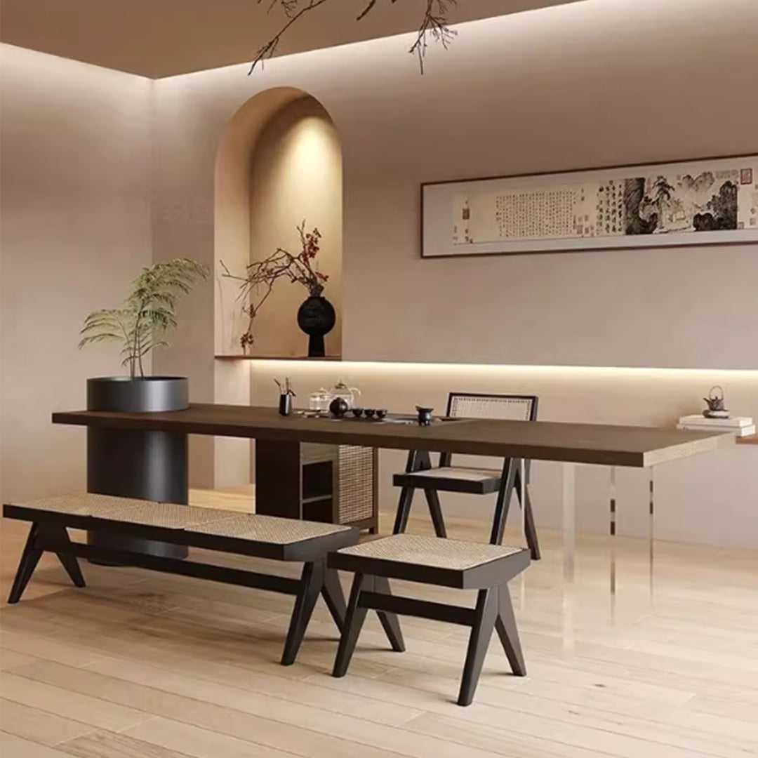 MAS-3477 Masdio Oriental Solid Wood Dining Table