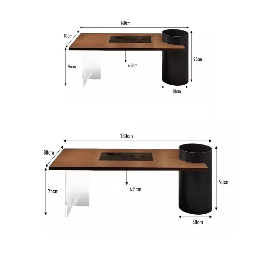 MAS-3477 Masdio Oriental Solid Wood Dining Table