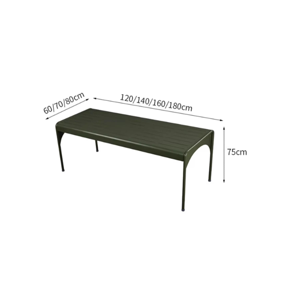 MAS-3478 Masdio Modern Outdoor Table and Chair