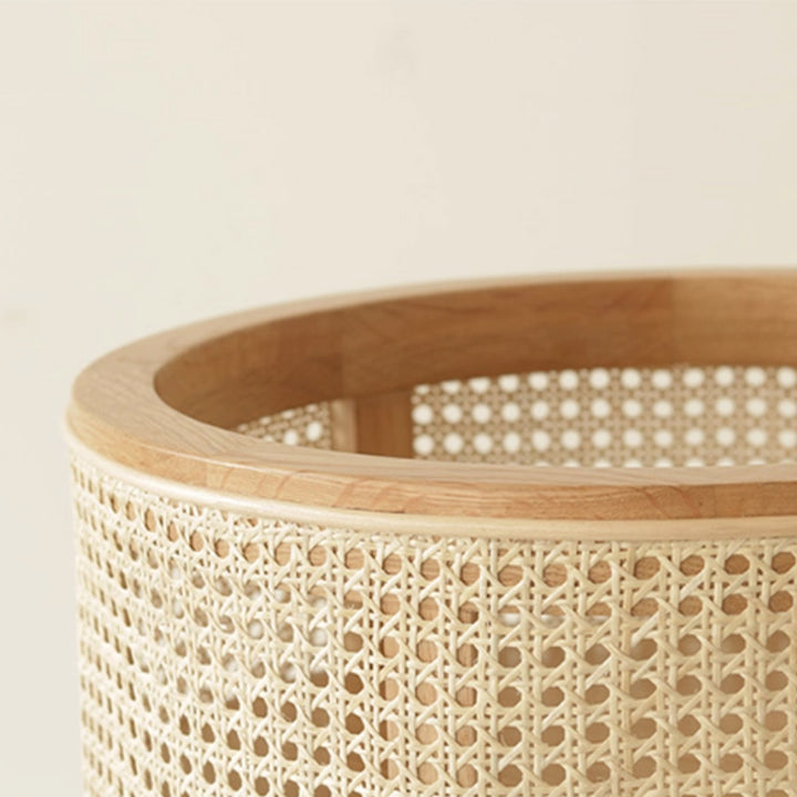MAS-3478 Masdio Rustic Rattan Side Table