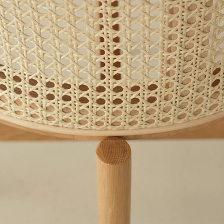 MAS-3478 Masdio Rustic Rattan Side Table