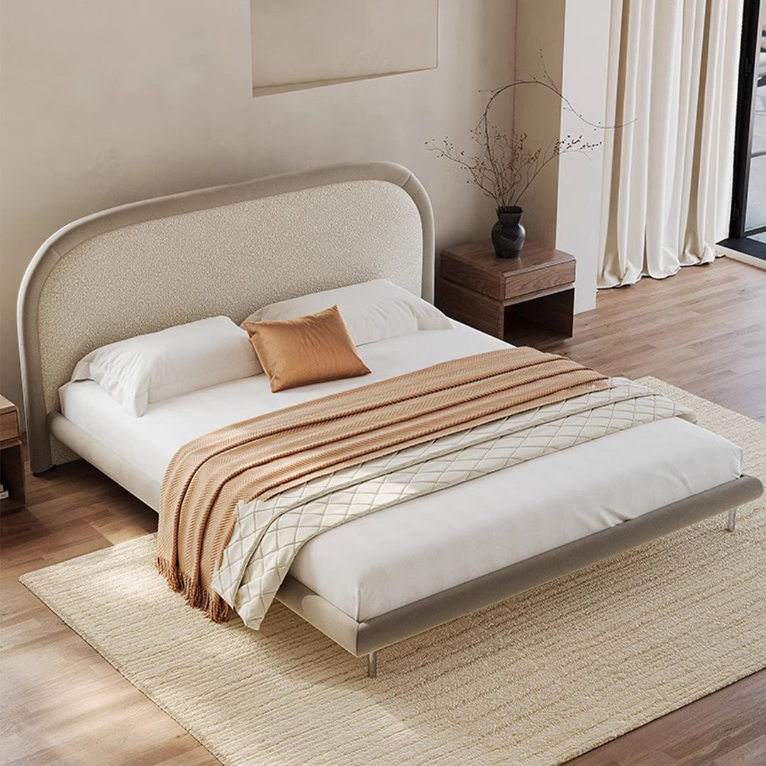 MAS-3479 Masdio Japandi Boucle Bedframe
