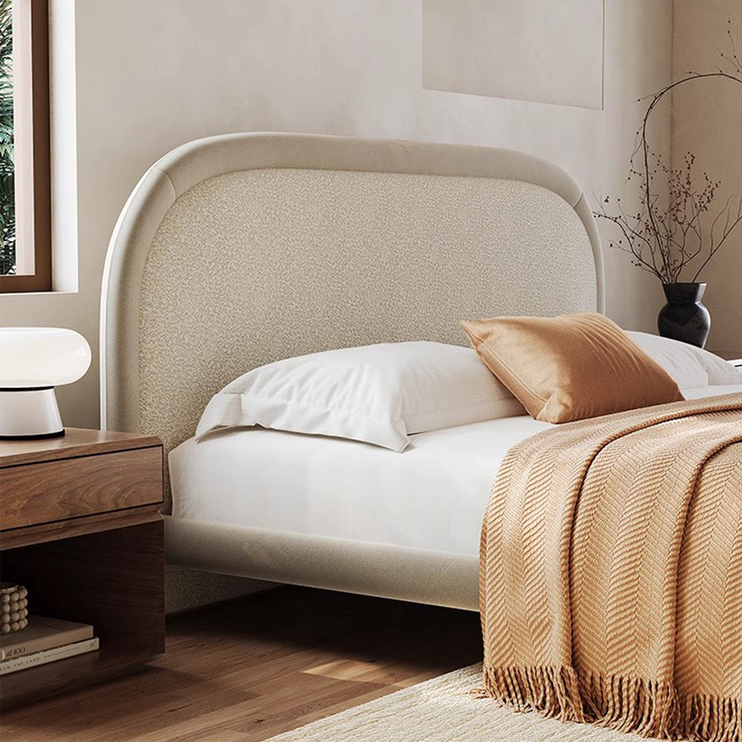 MAS-3479 Masdio Japandi Boucle Bedframe