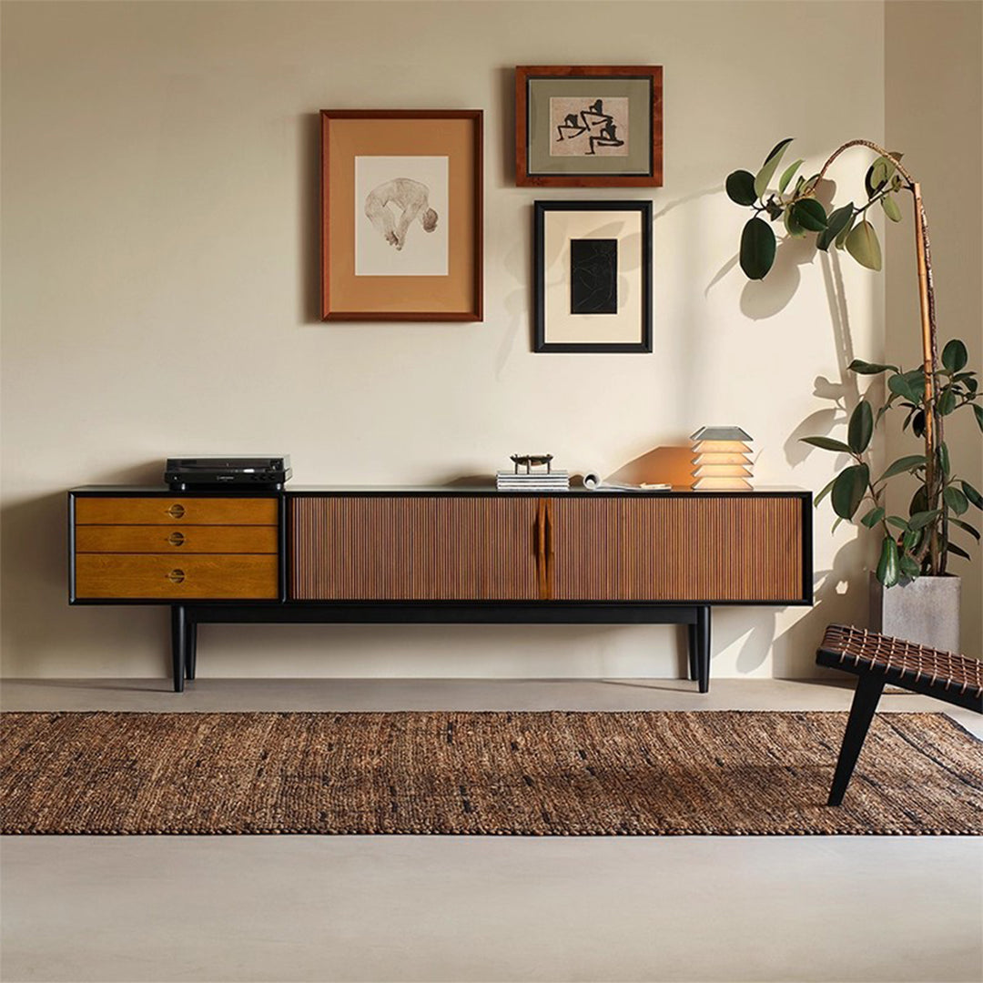 MAS-3480 Masdio Modern Solid Wood TV Console