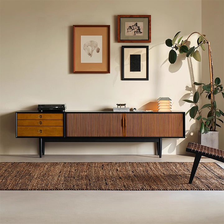 MAS-3480 Masdio Modern Solid Wood TV Console