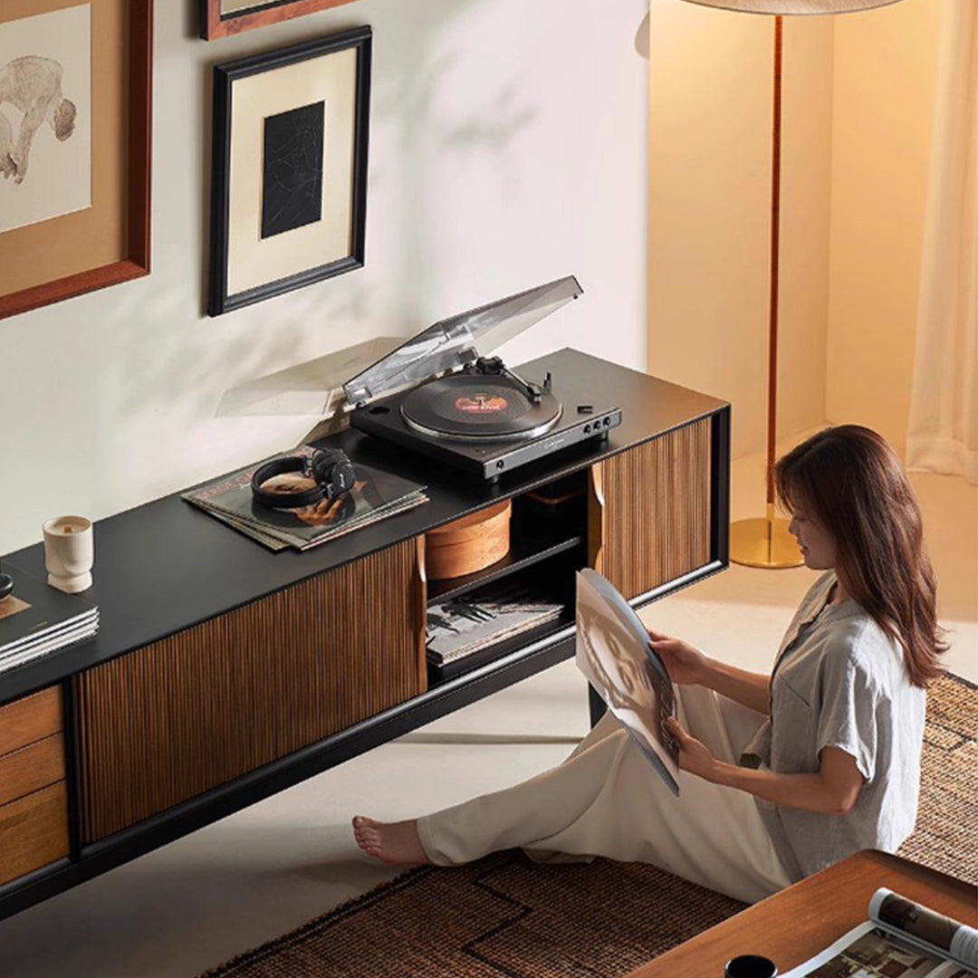 MAS-3480 Masdio Modern Solid Wood TV Console
