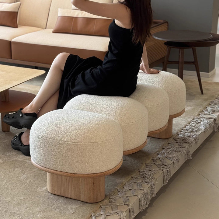 MAS-3484 Masdio Modern Boucle Bench