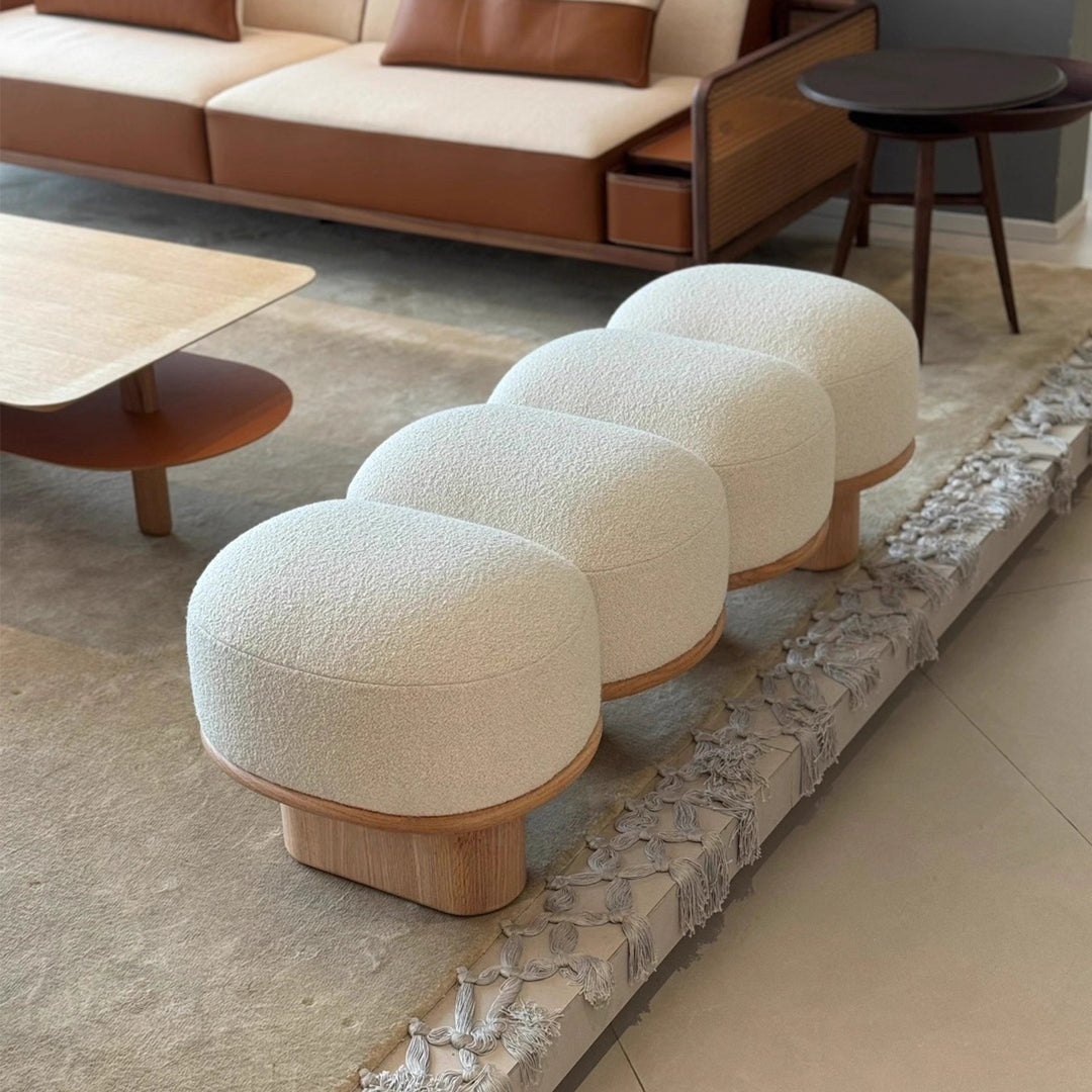 MAS-3484 Masdio Modern Boucle Bench