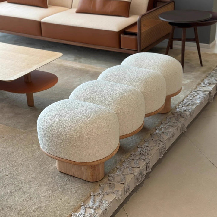 MAS-3484 Masdio Modern Boucle Bench