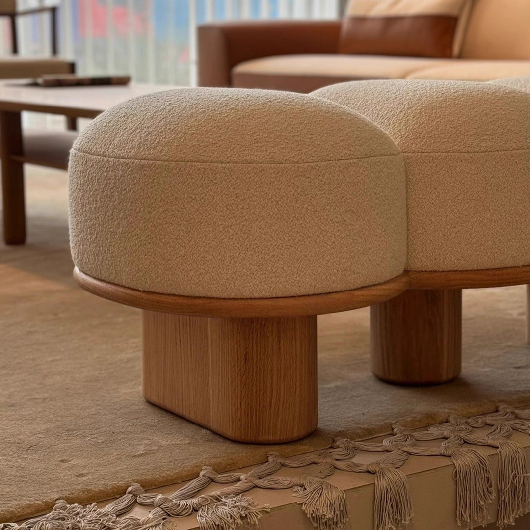 MAS-3484 Masdio Modern Boucle Bench