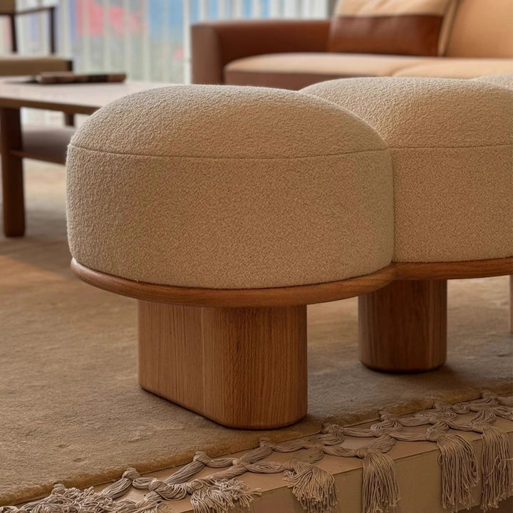 MAS-3484 Masdio Modern Boucle Bench