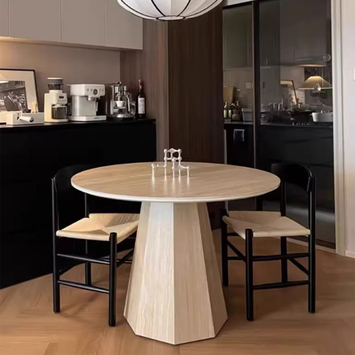 MAS-3486 Masdio Modern Travertine Dining Table