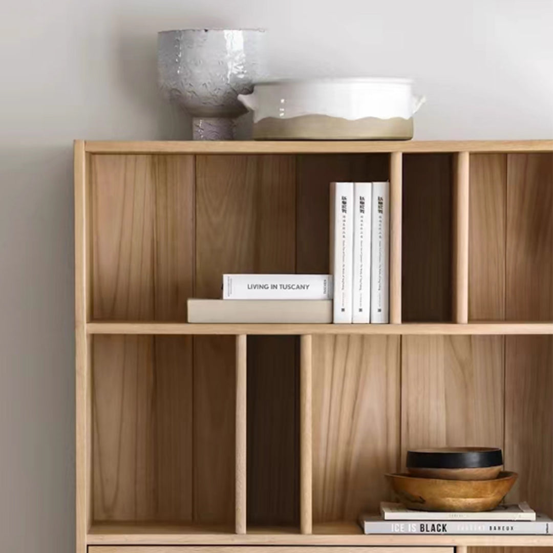 MAS-3487 Masdio Modern Solid Wood Bookshelf