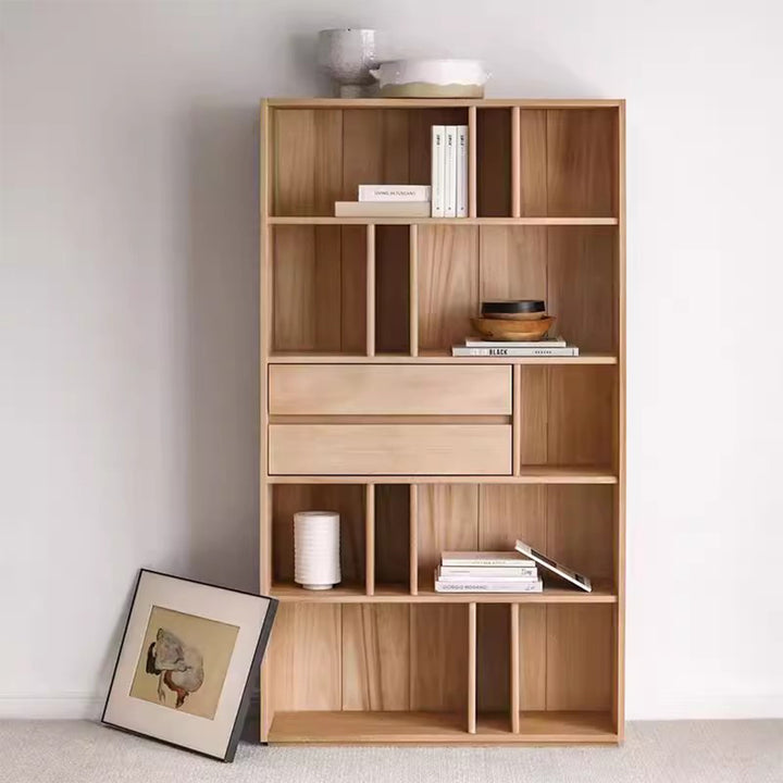 MAS-3487 Masdio Modern Solid Wood Bookshelf
