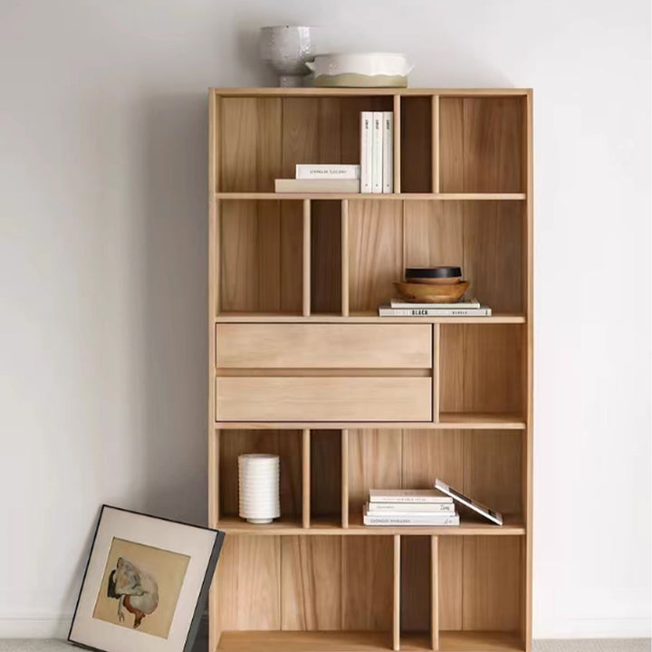 MAS-3487 Masdio Modern Solid Wood Bookshelf