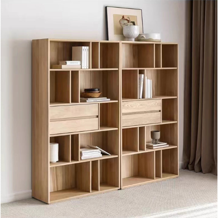 MAS-3487 Masdio Modern Solid Wood Bookshelf