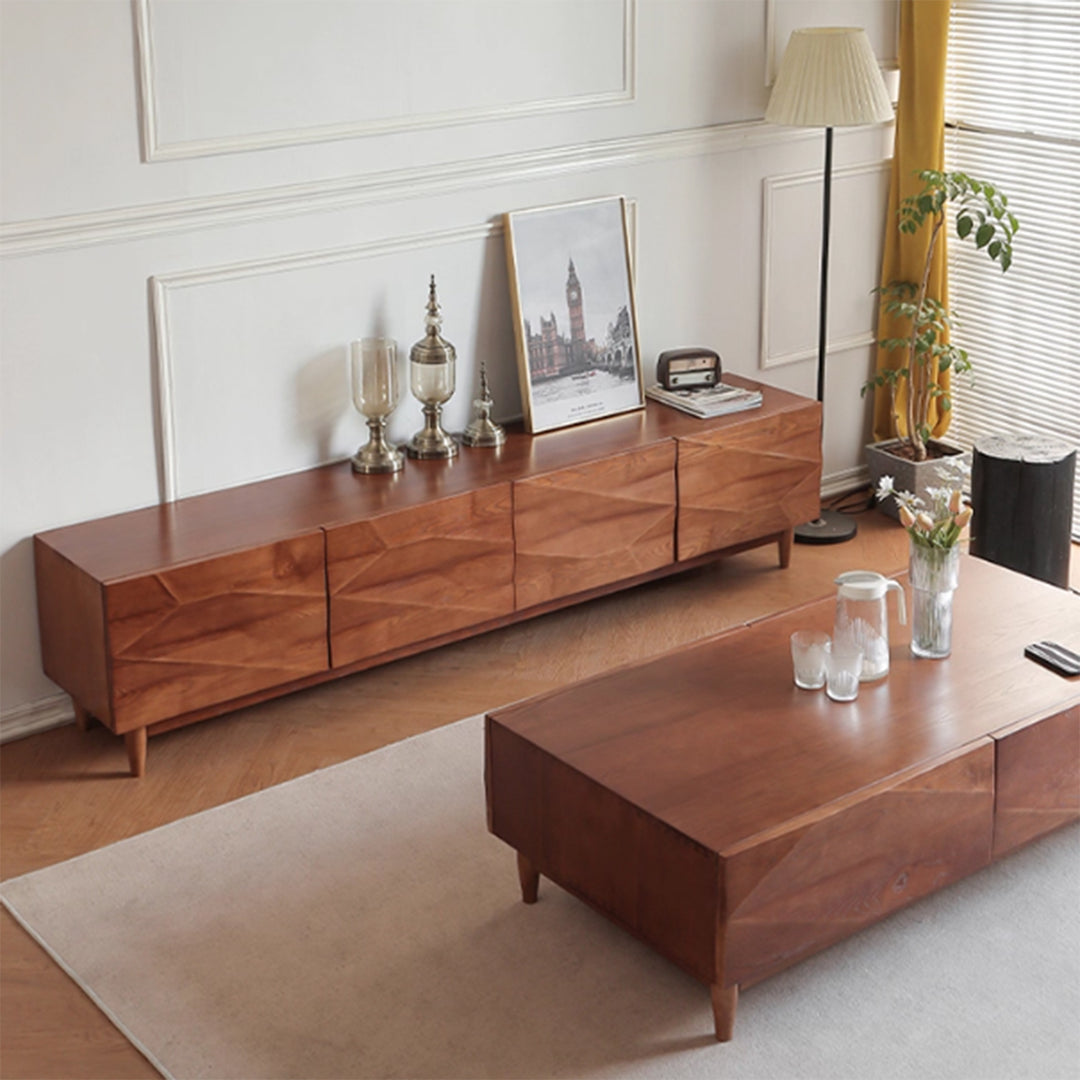 MAS-3488 Masdio Modern Solid Wood TV Console